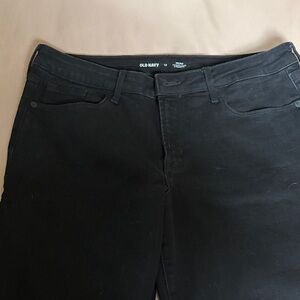 Old Navy Women's High Rise Black Jeans